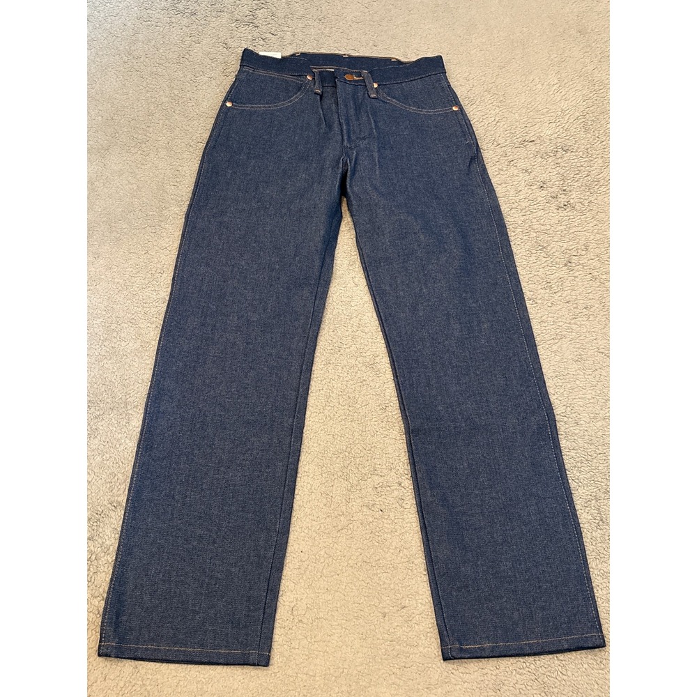 Wrangler 13MWZ Cowboy Cut Jeans Mens 27x30 Rigid Indigo Denim ProRodeo New